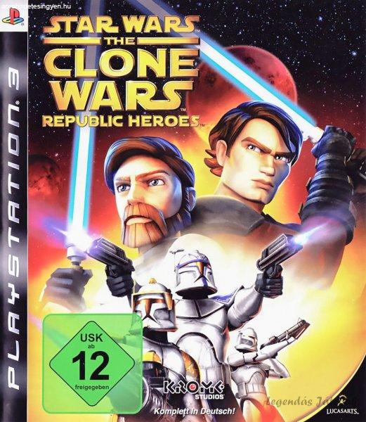 Star Wars - The clone wars republic heroes Ps3 játék (használt)