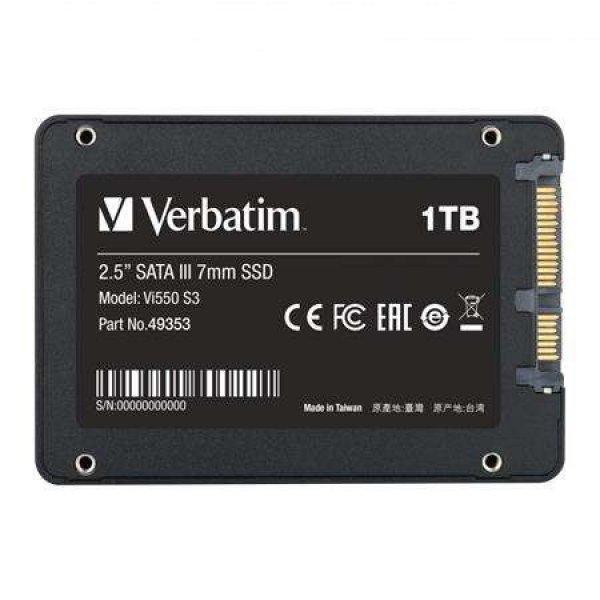 VERBATIM SSD (belső memória), 1TB, SATA 3, 500/520MB/s, VERBATIM 