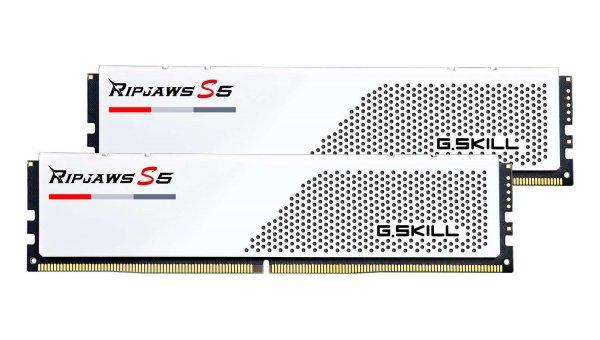 64GB 6000MHz DDR5 RAM G.Skill Ripjaws S5 CL30 (2x32GB) (F5-6000J3040G32GX2-RS5W)