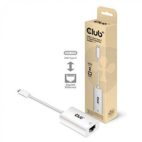 CLUB3D USB 3.2 Type C Gigabit Ethernet adapter