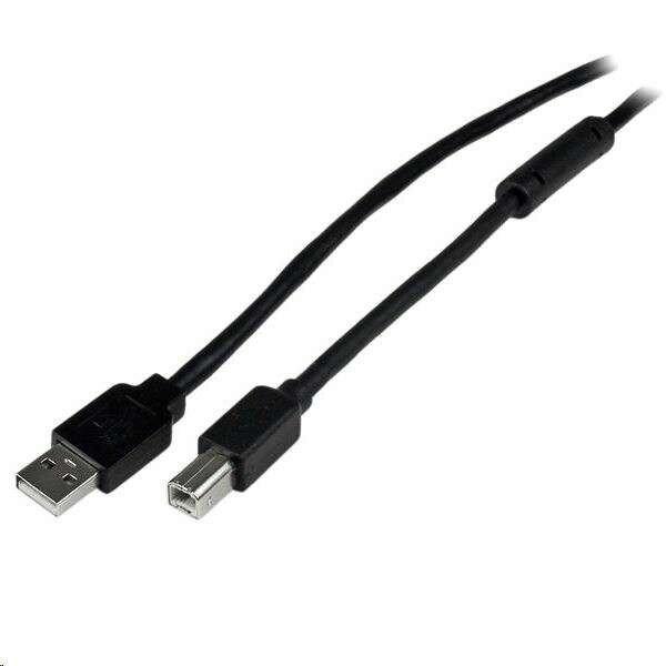 StarTech.com USB A -> USB B kábel fekete (USB2HAB65AC)