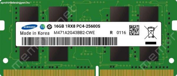 Samsung M471A2G43BB2-CWE SO-DIMM 16GB DDR4 1Rx8 3200MHz PC4-25600 memória
