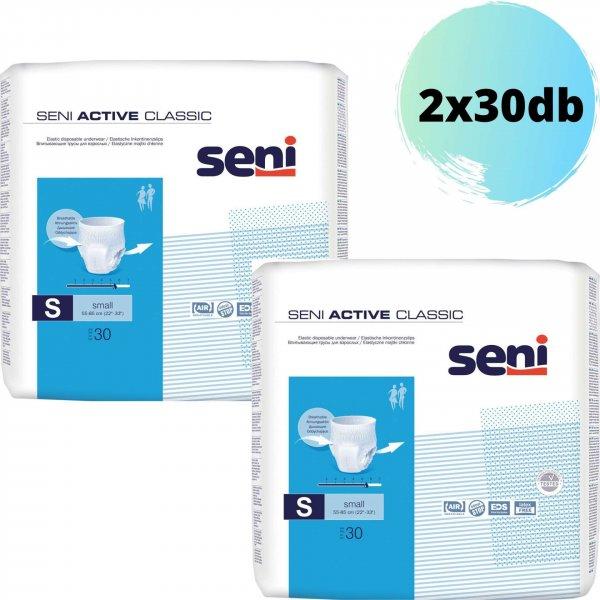 Seni Active Classic Small 1 Felnőtt pelenka 55-85cm - Nagy kiszerelés (2x30db)