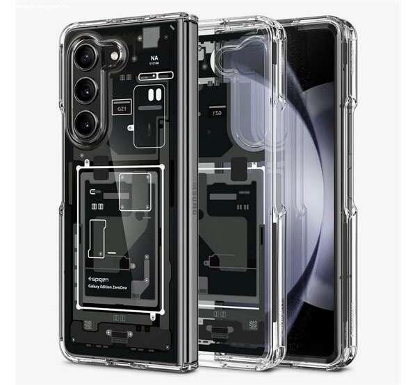 SPIGEN ULTRA HYBRID ZERO ONE műanyag telefonvédő (közepesen ütésálló,
légpárnás keret) ÁTLÁTSZÓ Samsung Galaxy Z Fold5 5G (SM-F946)