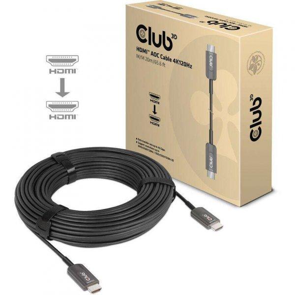CLUB3D CAC-1379 HDMI kábel 20 M HDMI A-típus (Standard) Fekete (CAC-1379)