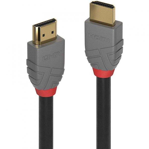 Lindy 36967 HDMI kábel 10 M HDMI A-típus (Standard) Fekete, Szürke (36967)