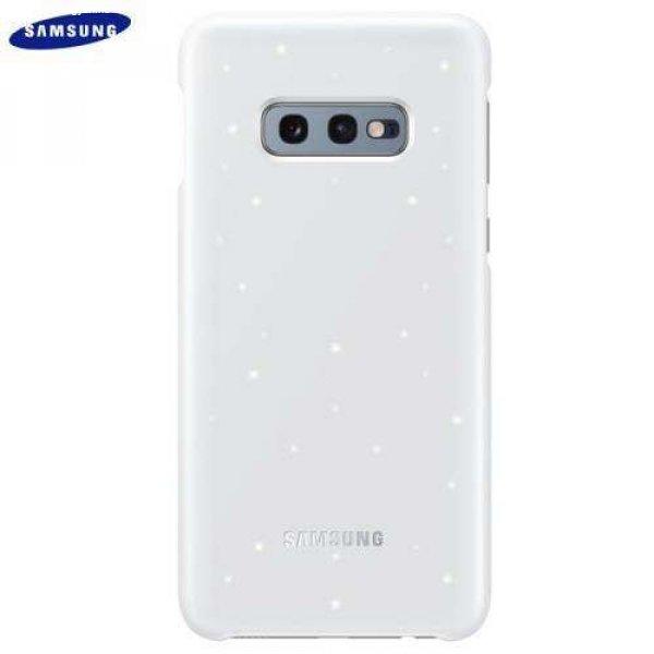 Műanyag telefonvédő (ultravékony, hívás és üzenetjelző funkció, LED
világítás) FEHÉR - EF-KG970CWEGWW - SAMSUNG Galaxy S10e (SM-G970) - GYÁRI