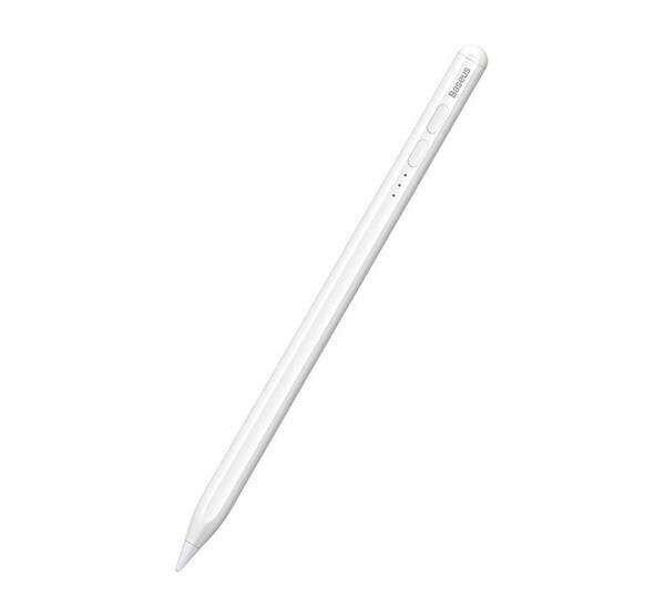 BASEUS SMOOTH WRITING érintőképernyő ceruza - FEHÉR - aktív, kapacitív,
LED jelzés + póthegy, Apple Pencil kompatibilis - SXBC000202 - GYÁRI
