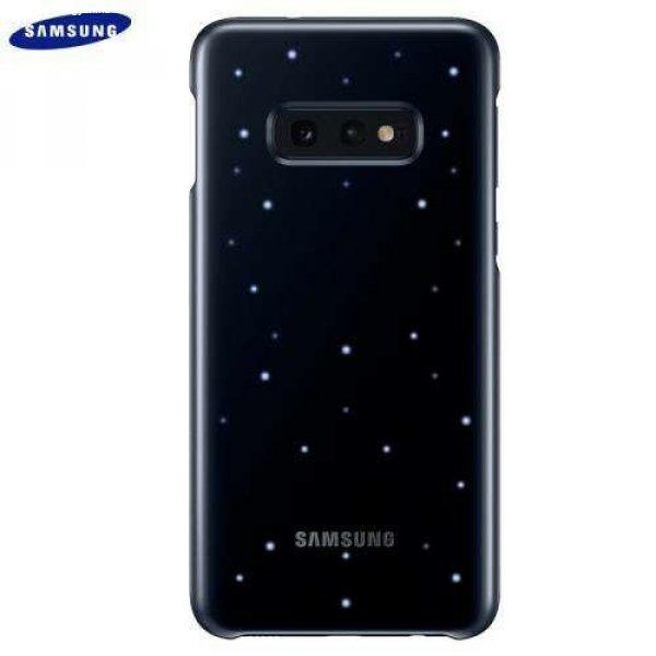 Műanyag telefonvédő (ultravékony, hívás és üzenetjelző funkció, LED
világítás) FEKETE - EF-KG970CBEGWW - SAMSUNG Galaxy S10e (SM-G970) - GYÁRI
