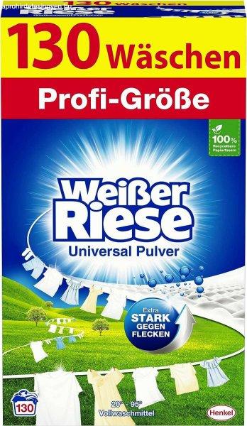 Weisser Riese UNIVERSAL mosópor 130 mosás | 6.5 kg DE