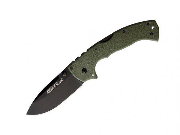 Cold Steel 4-Max Scout Olive Drab fekete kés