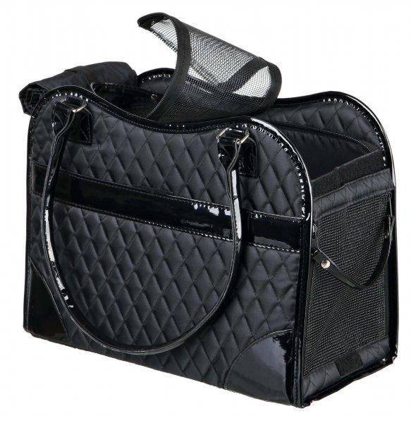 Trixie Amina 36244 állatszállító táska, 37 X 18 X 29 cm, fekete
