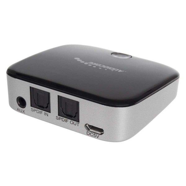 Audiocore AC830 2in1, USB, Jack 3.5mm, Toslink, Fekete-Ezüst, Bluetooth Audio
adapter