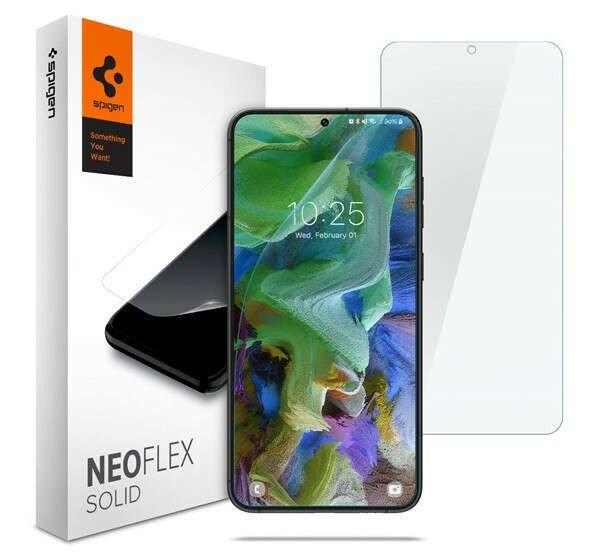 Spigen Neo Flex Solid Samsung Galaxy S23+ hajlított kijelzővédő fólia (2db)