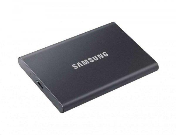 Samsung T7 hordozható SSD, 1TB, USB 3.2, Szürke