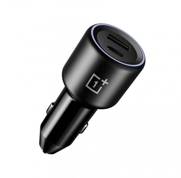 OnePlus SUPERVOOC Autós szivargyújtó USB töltő - Fekete (80W)