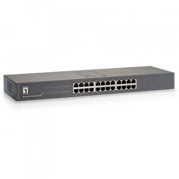 LevelOne GSW-2457 hálózati kapcsoló Beállítást nem igénylő (unmanaged)
Gigabit Ethernet (10/100/1000) Fekete (GSW-2457)