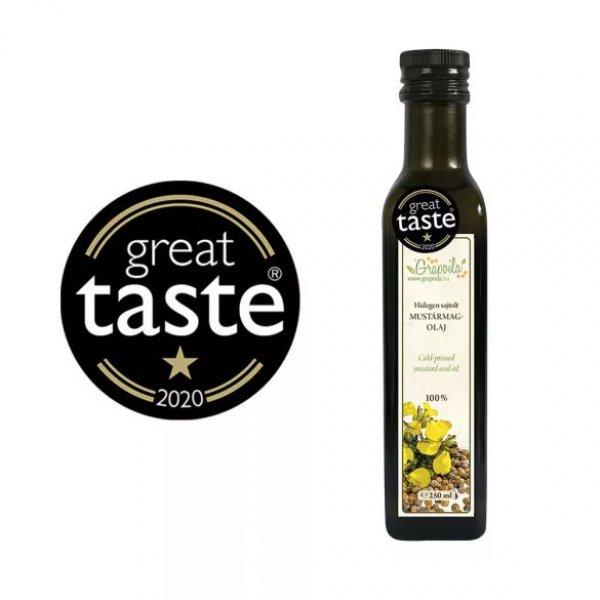 Grapoila Hidegen sajtolt Mustármagolaj (250 ml)