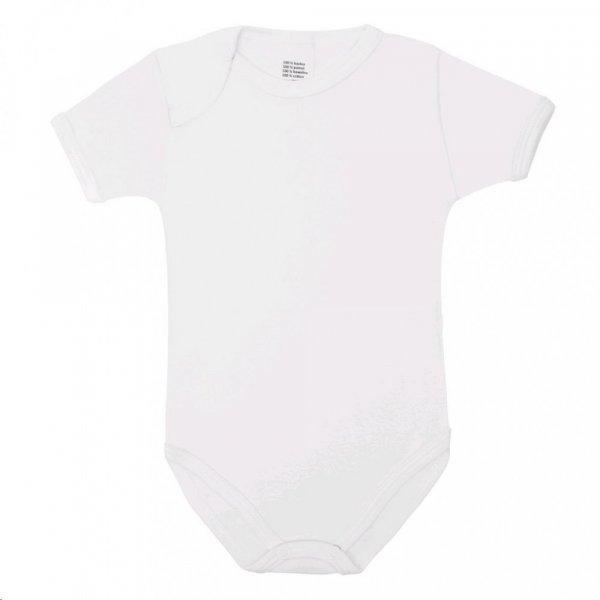 Luxus baba rövid ujjú body New Baby - fehér - 68 (4-6 h)