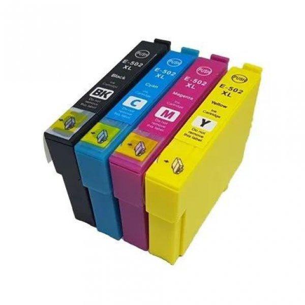 Epson 502 XL (C13T02W64010) CMYK utángyártott tintapatron csomag