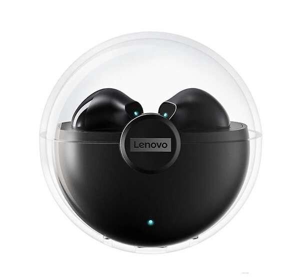 LENOVO LP80 bluetooth fülhallgató SZTEREO, fekete