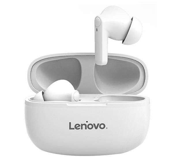 LENOVO HT05 bluetooth fülhallgató, Sztereo, v5.0, TWS, Fehér