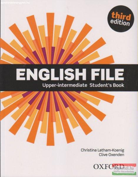 English File Upper-intermediate Student's Book Third Edition 