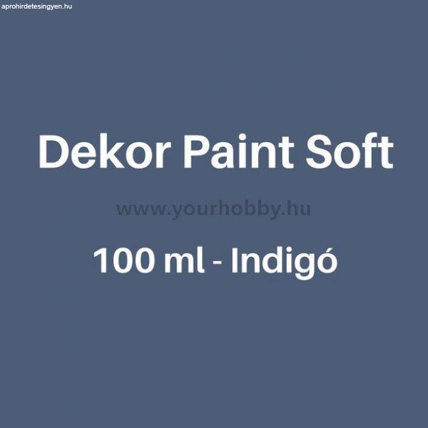 Pentart Dekor Paint Soft lágy dekorfesték 100 ml - indigó