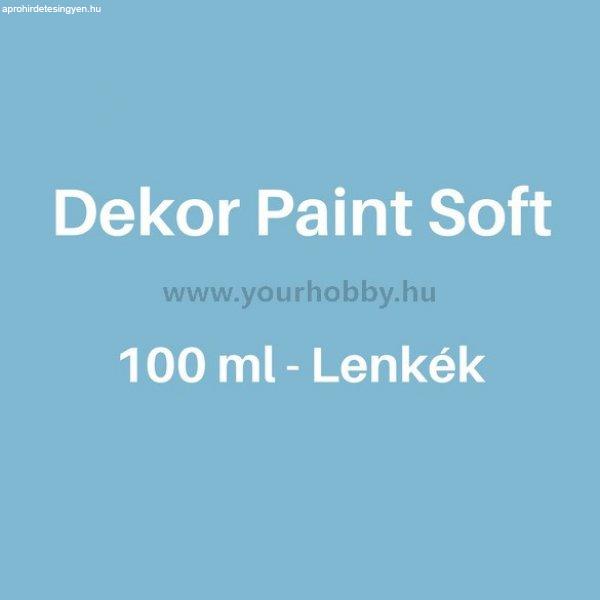 Pentart Dekor Paint Soft lágy dekorfesték 100 ml - lenkék