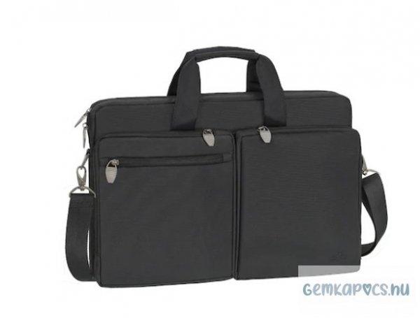 Notebook laptop táska, 17,3" RivaCase Tiergarten 8550, fekete