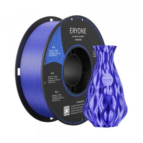 Eryone Galaxy PLA csillám kék (galaxy blue) 3D nyomtató Filament 1.75mm,
1kg/tekercs