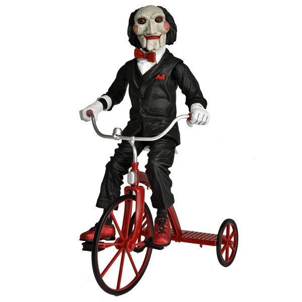 Saw – 12” Action Figura – With Sound Riding Tricycle