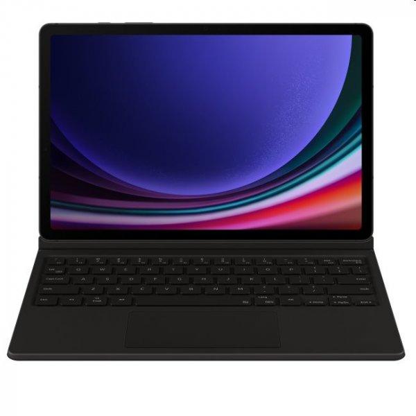 Book Cover tok billentyűzettel és touchpaddel Samsung Galaxy Tab S9 | S9 FE
számára, fekete