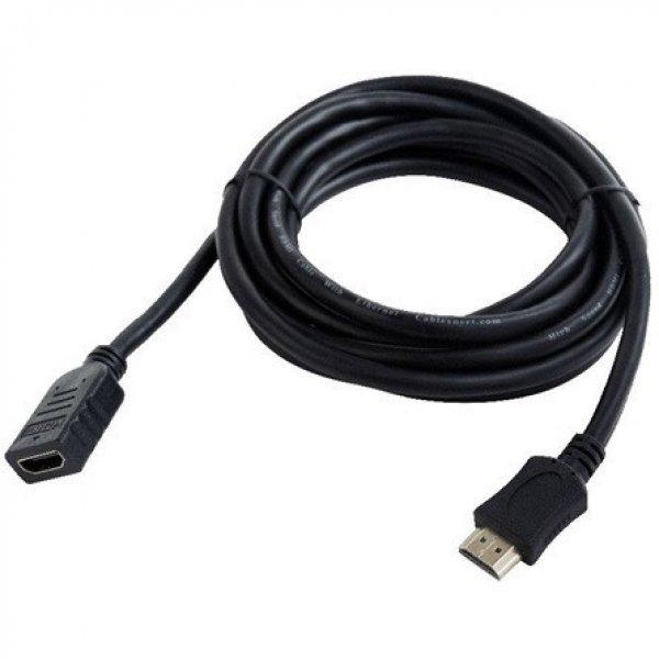 Gembird HDMI 2.0 - HDMI 2.0 M/F video kábel hosszabbító 4.5m fekete