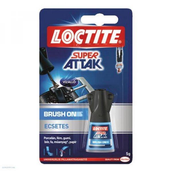 Pillanatragasztó Super Attak 5g ecsetes Loctite