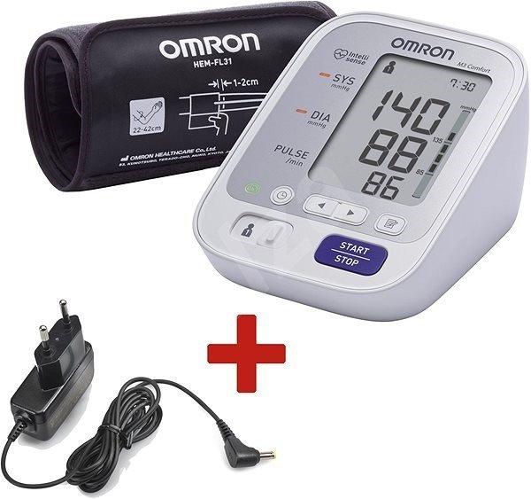 Omron M3 Comfort Intellisense vérnyomásmérő + adapter