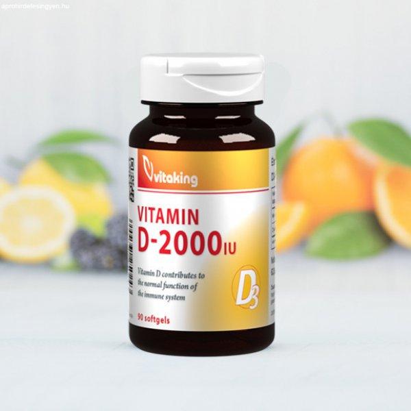 Vitaking D3-VITAMIN 2000NE 90 db