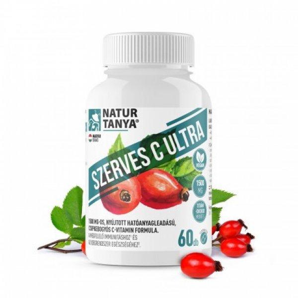 Natur Tanya Szerves C Ultra - 1500 mg Retard C-vitamin, csipkebogyó kivonattal