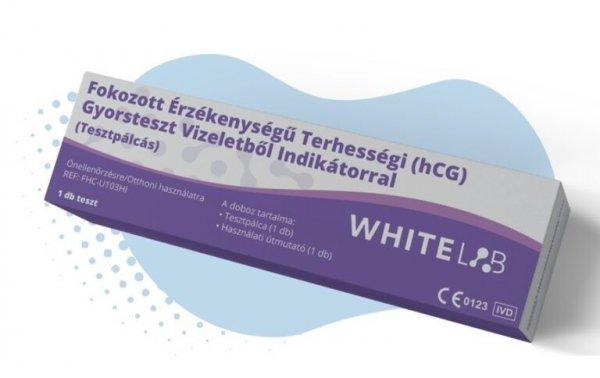 Fokozott Érzékenységű Terhességi (hCG) Gyorsteszt Vizeletből - Whitelab 1
db