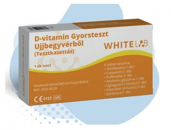 D-vitamin gyorsteszt vérmintából - WhiteLAB 1 db