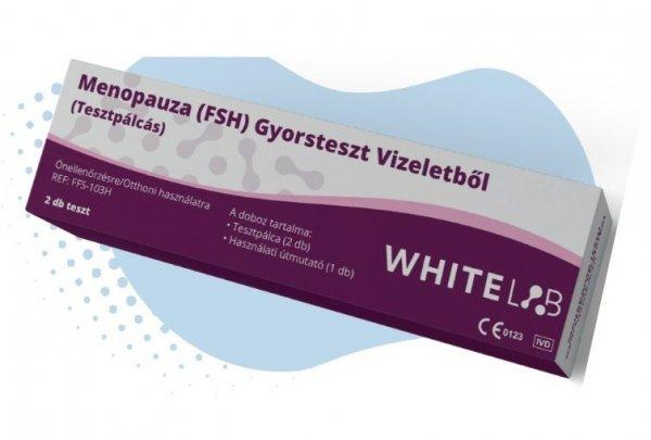 Menopauza (FSH) Gyorsteszt Vizeletből - WhiteLAB - 2 db