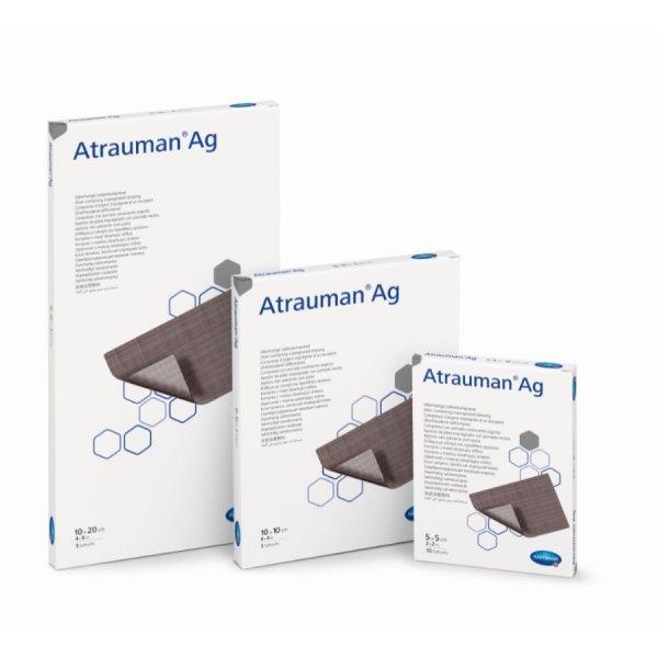 Atrauman® Ag ezüsttartalmú sebfedő (5x5 cm; 10 db)