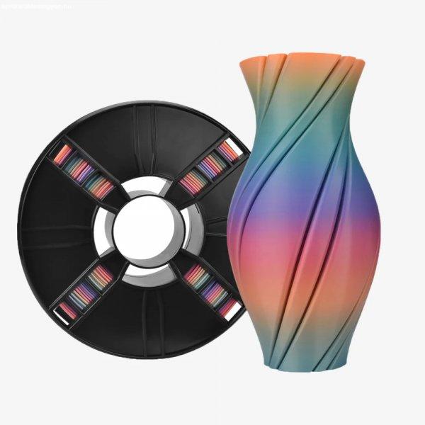 Eryone Rainbow Classic PLA szivárvány színű 3D nyomtató Filament 1.75mm,
1kg/tekercs