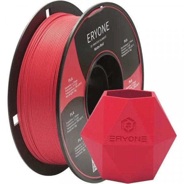 Eryone Matte PLA matt piros (red) 3D nyomtató filament 1.75mm, 1kg/tekercs