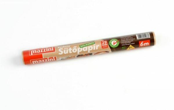 29 cm széles 6 m-es Mazzini szilikonos sütőpapír