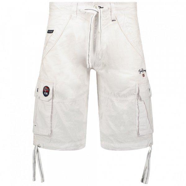 Geographical Norway Férfi Short SW1645H_Blanc MOST 40005 HELYETT 15626 Ft-ért!