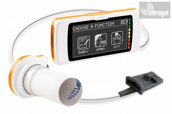 SPIRODOC professzionális Spirométer SpO2-vel és szoftverrel