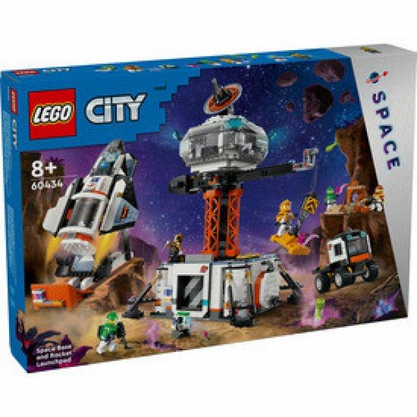 LEGO City Space 60434 Űrállomás és rakétakilövő