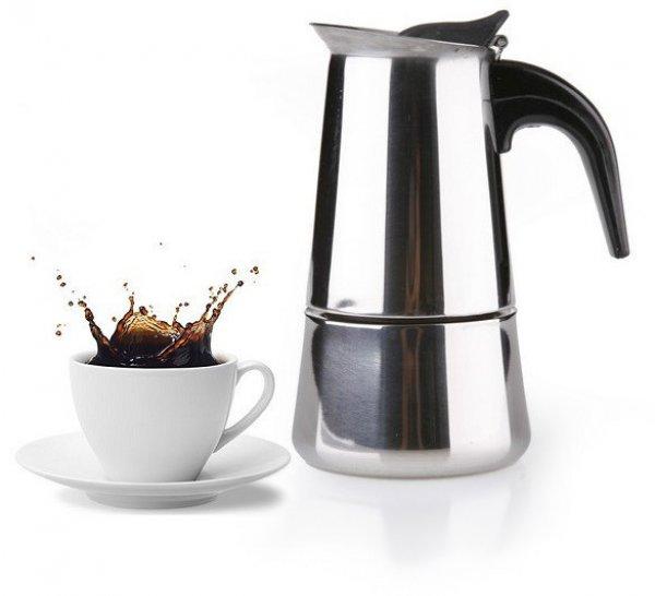 Kotyogó kávéfőző - inox 2