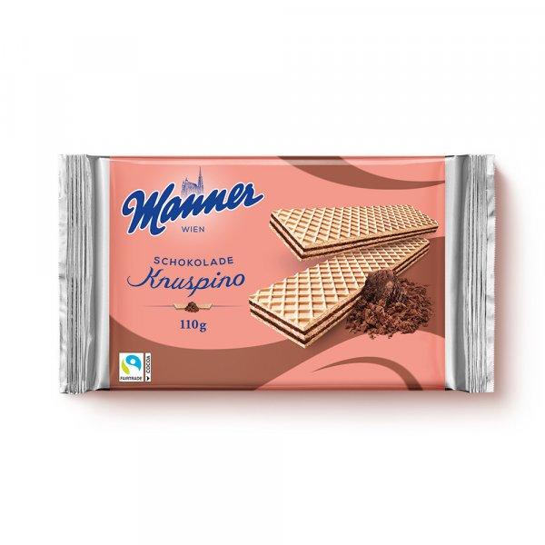 Manner Knuspino Csokoládés ostya 110g /18/